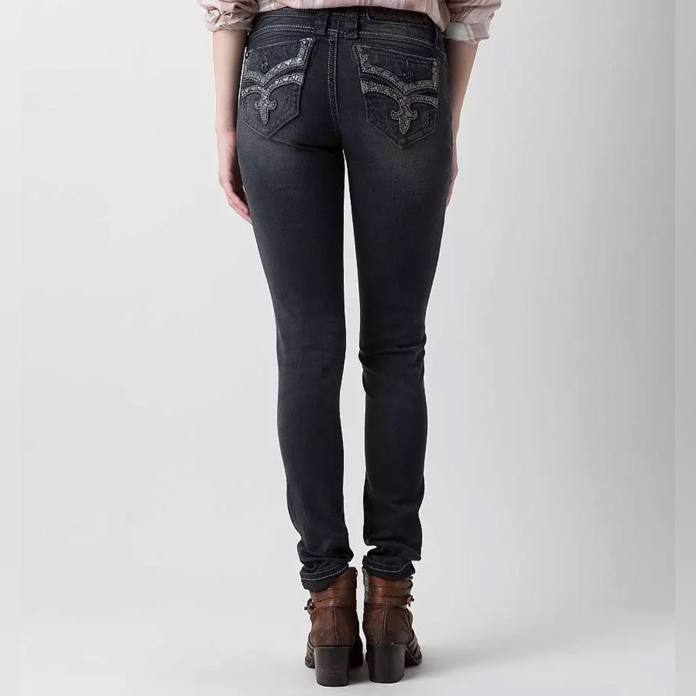 🫶🏻sold🫶🏻Rock Revival Teyla Skinny Jeans Size 24
